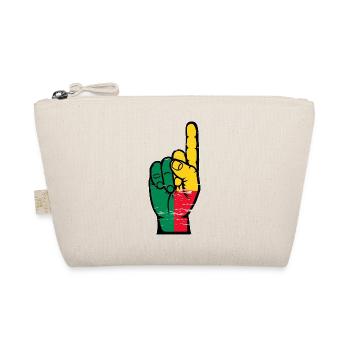 Benin Flagge Nummer 1 used - Bio-Täschchen - Natur - Vorne
