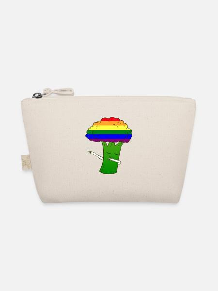 LGBT Broccoli - Bio-Täschchen - Natur