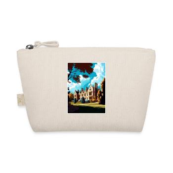 Anglesey Abbey Dekoration Vintage Reiseposter - Bio-Täschchen - Natur - Vorne