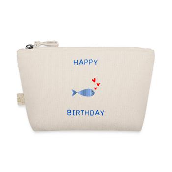ALLES GUTE ZUM GEBURTSTAG. JAHRESTAG. - Bio-Täschchen - Natur - Vorne
