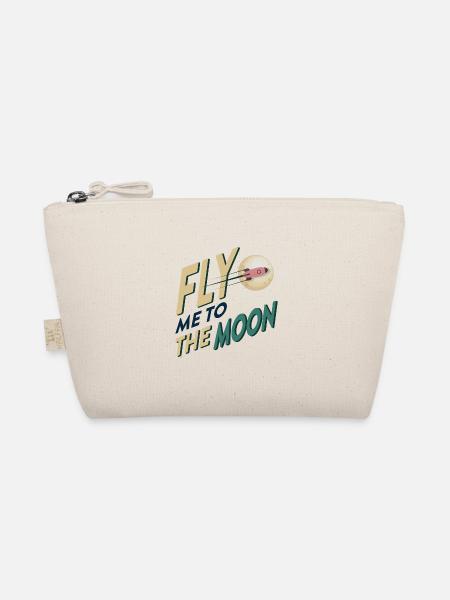 fly me to the moon - Bio-Täschchen - Natur