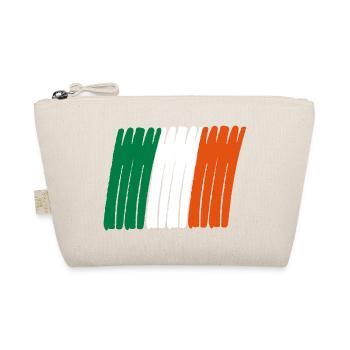 ireland flag sport football - Bio-Täschchen - Natur - Vorne