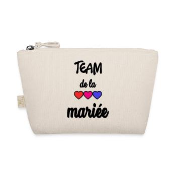 TEAM BRIDAL - Bio-Täschchen - Natur - Vorne