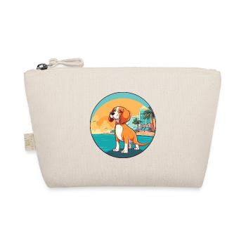 Deutsche Bracke Hund Rasse Cartoon Kawaii Clipart - Bio-Täschchen - Natur - Vorne