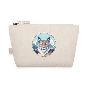 Luchs Aquarell Karikatur Kawaii Haustier Tier Bunt - Bio-Täschchen - Natur - Vorne