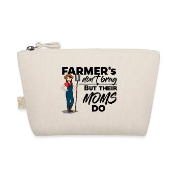 Farmers don't brag, but their Moms do - Bio-Täschchen - Natur - Vorne