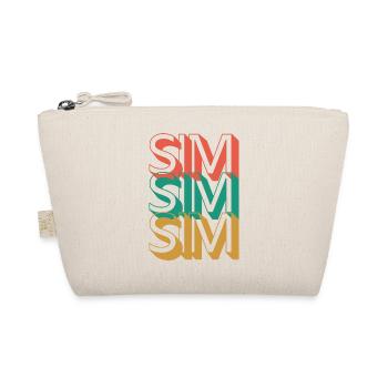 Simracing, Sim Racin, Racer Gift - Bio-Täschchen - Natur - Vorne