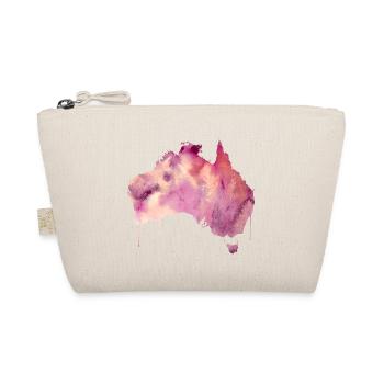 Australien Pink - Bio-Täschchen - Natur - Vorne