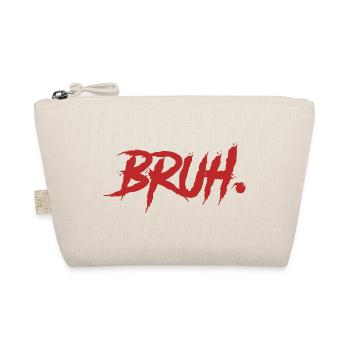 Bruh Funny Saying - Bio-Täschchen - Natur - Vorne