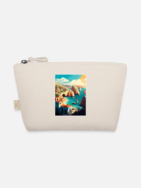 Cabo Sans Lucas Dekoration Mexiko Reiseposter - Bio-Täschchen - Natur