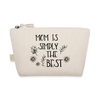 Mom is simply the best - Bio-Täschchen - Natur - Vorne