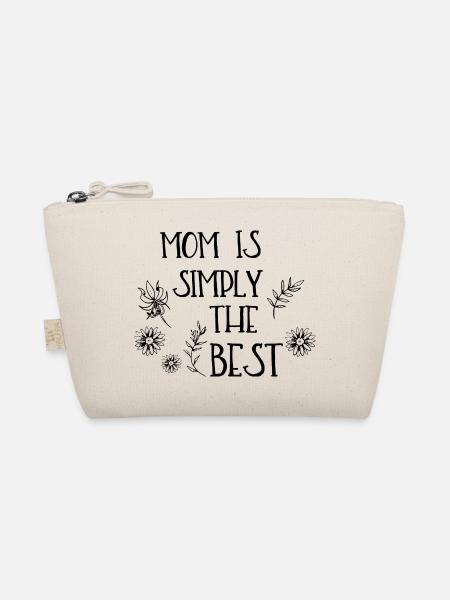 Mom is simply the best - Bio-Täschchen - Natur