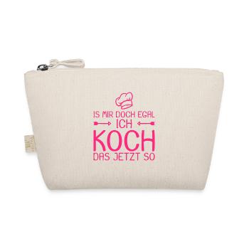 Ich koch das jetzt so Spruch lustig Geschenk Koch - Bio-Täschchen - Natur - Vorne