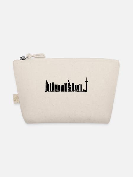 FFM - Frankfurt Skyline - Bio-Täschchen - Natur