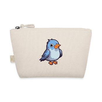 Kuckuck niedliche Karikatur Kawaii Aquarell Tier Haustier - Bio-Täschchen - Natur - Vorne