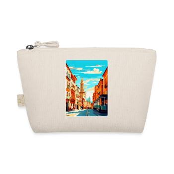 Pamplona Spanien Vintage Reiseplakat Souvenir WPA - Bio-Täschchen - Natur - Vorne