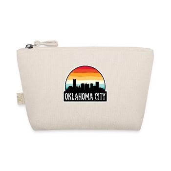 Oklahoma City Oklahoma USA Flagge Skyline Reisen Sou - Bio-Täschchen - Natur - Vorne