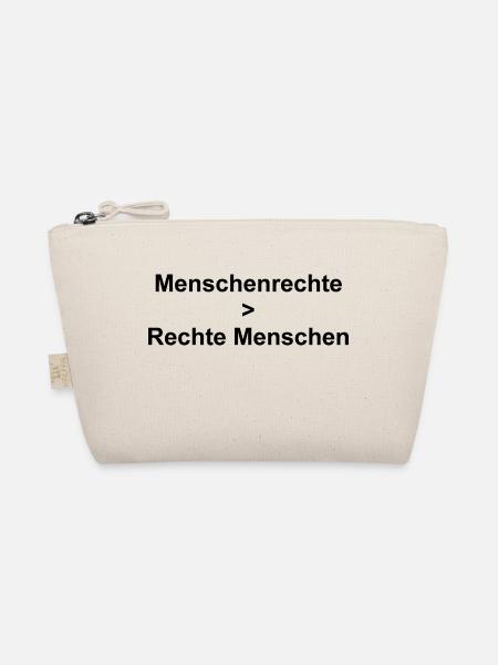 Menschenrechte - Bio-Täschchen - Natur