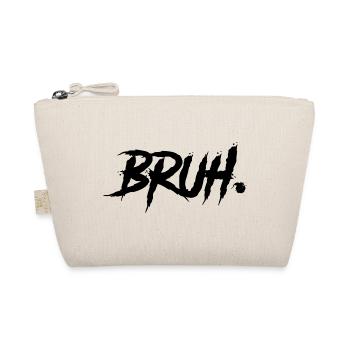 Bruh Funny Saying - Bio-Täschchen - Natur - Vorne