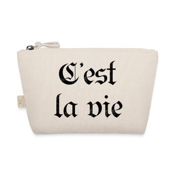 C'est La Vie - Bio-Täschchen - Natur - Vorne