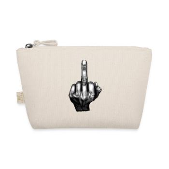 Flip the Bird - Bio-Täschchen - Natur - Vorne