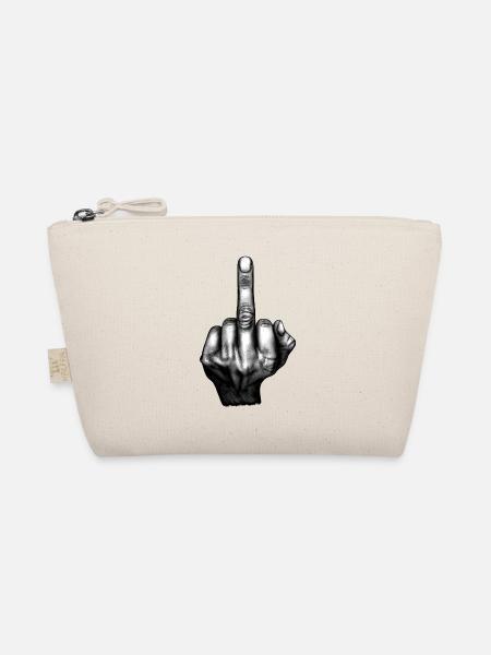 Flip the Bird - Bio-Täschchen - Natur