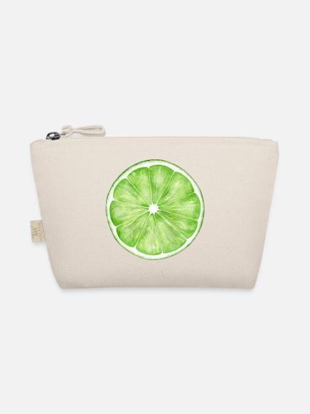 Limette - Bio-Täschchen - Natur