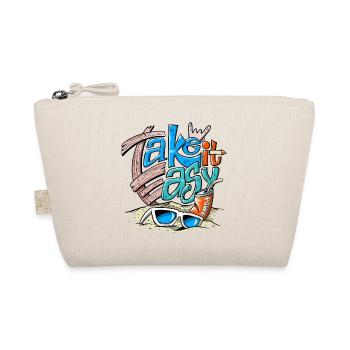 TAKE IT EASY - COOLE STRANDPRODUKTE FÜR ALLE - Bio-Täschchen - Natur - Vorne