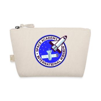 Space Academy International bleu Vintage - Bio-Täschchen - Natur - Vorne