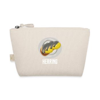 Schimmernder Hering Feinschmecker - Bio-Täschchen - Natur - Vorne