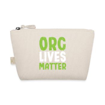 Orc Lives Matter - Bio-Täschchen - Natur - Vorne