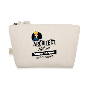 Architect - Not all Superheroes wear Capes - Bio-Täschchen - Natur - Vorne