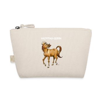 Shopping-Queen (Pferd) - Bio-Täschchen - Natur - Vorne