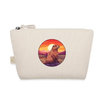 Gopher Buntes Aquarell Cartoon Kawaii Tier - Bio-Täschchen - Natur - Vorne