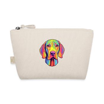 Plott Hund Hund Rasse Cartoon Kawaii Illustration - Bio-Täschchen - Natur - Vorne