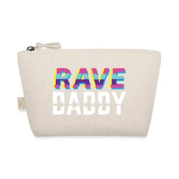 Rave Papa Techno Dad - Bio-Täschchen - Natur - Vorne