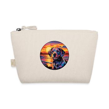 Billy Dog Breed Buntes Karikatur-Aquarell - Bio-Täschchen - Natur - Vorne