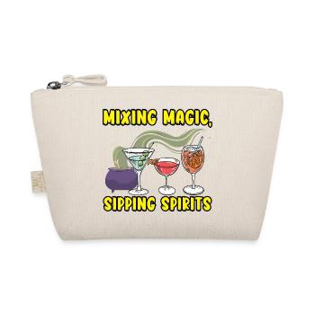 Magische Schluckspirituosen mixen Barkeeper Hallow - Bio-Täschchen - Natur - Vorne