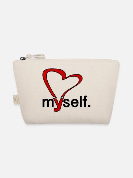 love myself. - Bio-Täschchen - Natur