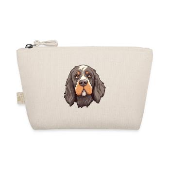 Portugiesischer Wachhund Rasse Cartoon Kawaii Illus - Bio-Täschchen - Natur - Vorne