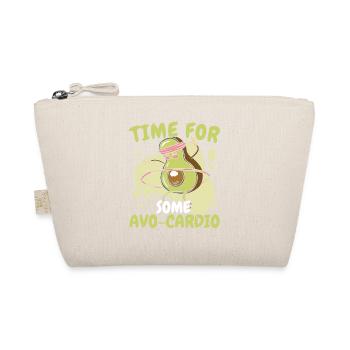 Zeit für etwas Avo-Kardio Avocado-Liebhaber Guac K - Bio-Täschchen - Natur - Vorne