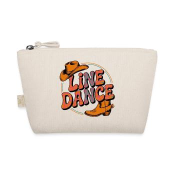 Line Dance mein Hobby - meine Passion - mein Ding - Bio-Täschchen - Natur - Vorne