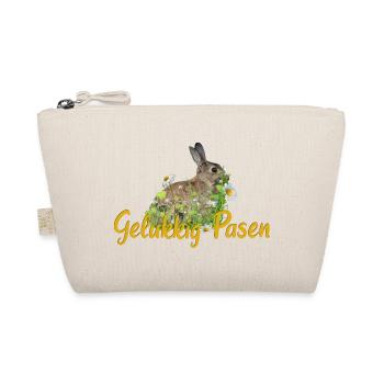 gelukkig pasen Frohe Ostern - Bio-Täschchen - Natur - Vorne