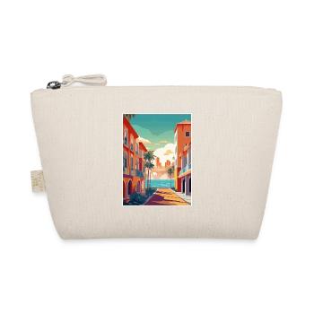 Costa del Sol Spanien Vintage Reiseposter Souvenir - Bio-Täschchen - Natur - Vorne