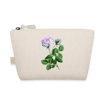 Pastellrose Botanikkunst-Print - Bio-Täschchen - Natur - Vorne