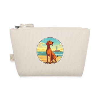 Redbone Coonhound Hund Rasse Cartoon Kawaii Clipart - Bio-Täschchen - Natur - Vorne