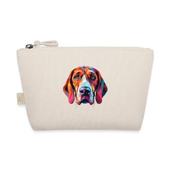 Bruno Jura Hund Rasse Aquarell Illustration - Bio-Täschchen - Natur - Vorne