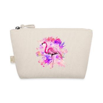 Flamingo - Bio-Täschchen - Natur - Vorne