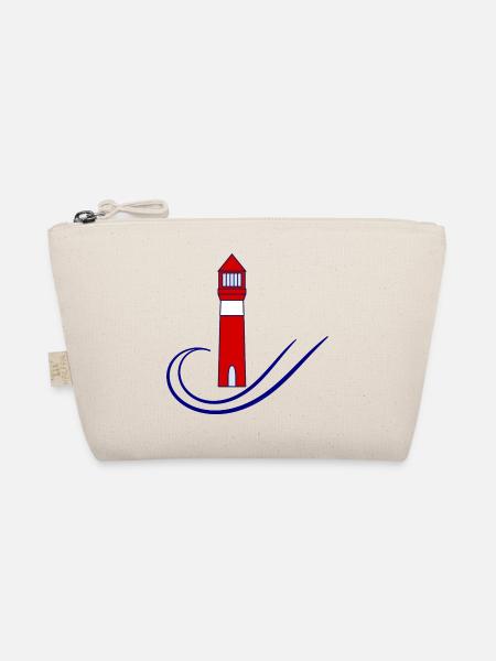- PHARE. - MEER. OCEAN. NATUR. - Urlaub. REISE - Bio-Täschchen - Natur