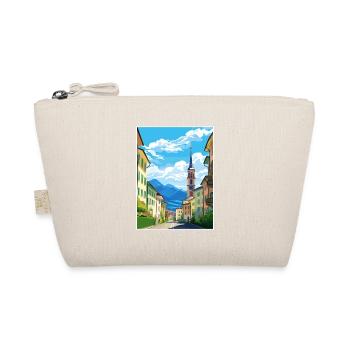Bozen Italien Vintage Reiseposter WPA Souvenir - Bio-Täschchen - Natur - Vorne